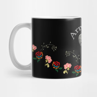 Coat of arms and Flag of Armenia Mug